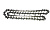 цепь 16" 3,8-1,3-55 (Rancher) Rezer, MS180-250