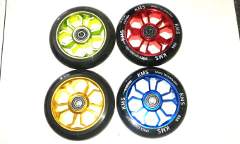 Колесо для трюковых самокатов 110мм, алюминиевое KMS