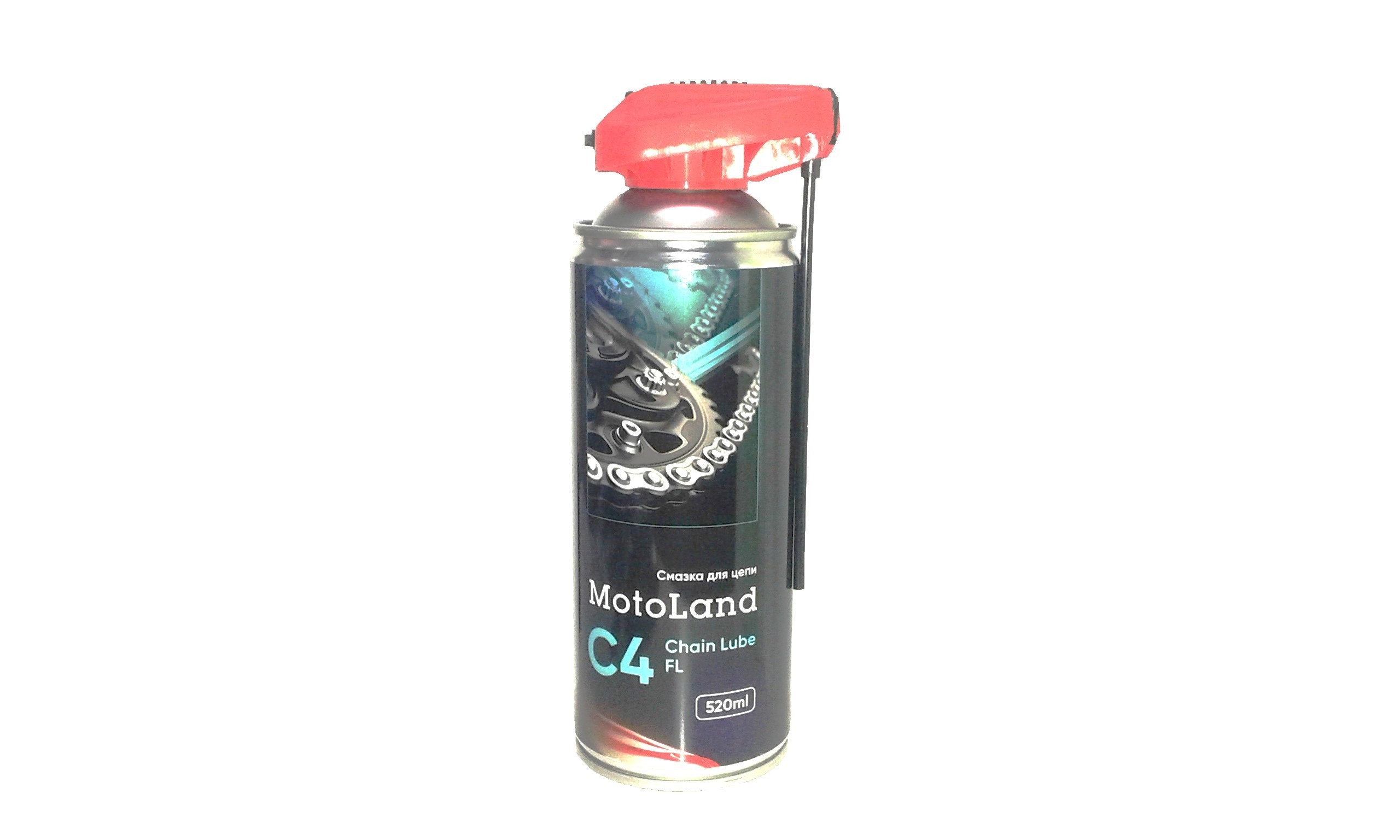 смазка для цепи MOTOLAND C4 Chain Lube FL 520мл