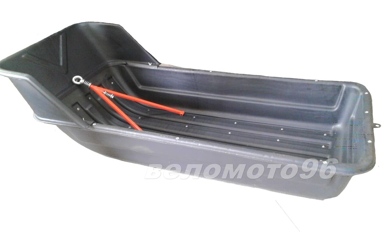 сани волокуши ЭП-6 1400(1500х650х500х250 ) прицепное+отбойник накладки