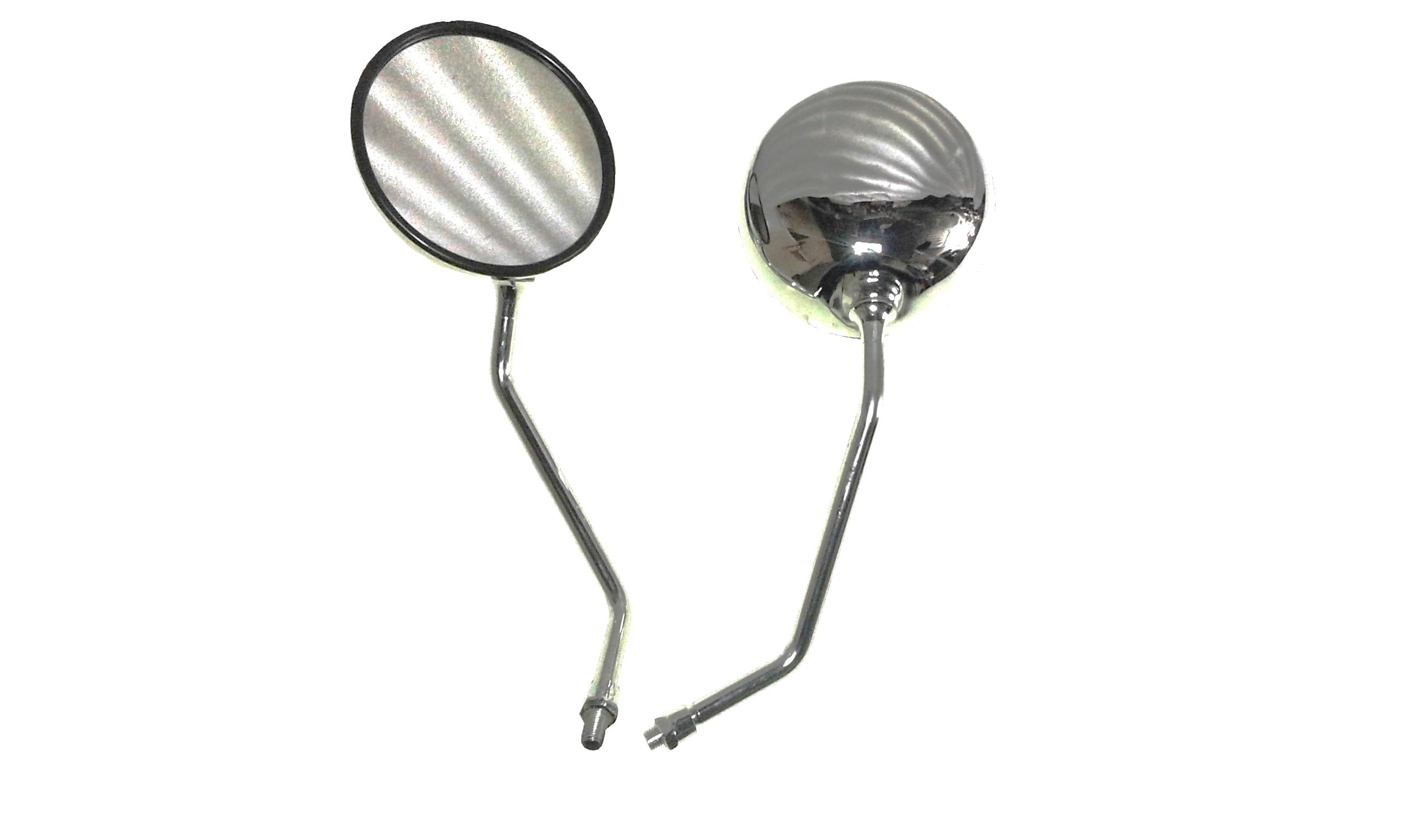 зеркало №15 (М10) металл. бол.круг. хром