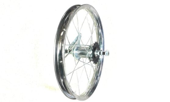 обод задний 14'' (хром.,в сб. с втулкой)